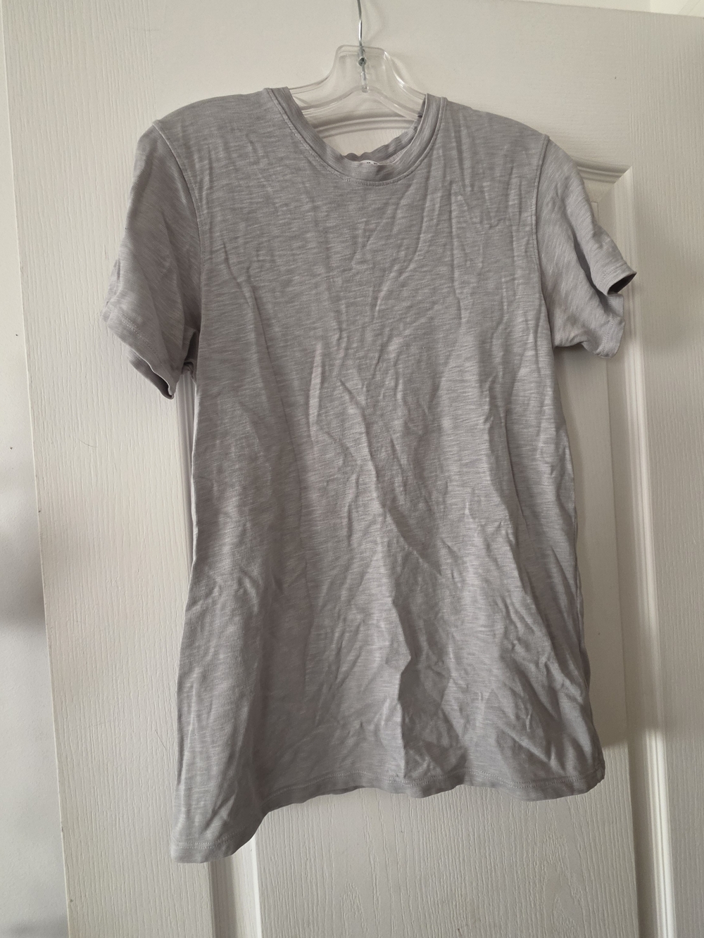 American Giant Light Gray Short Sleeve Tee
